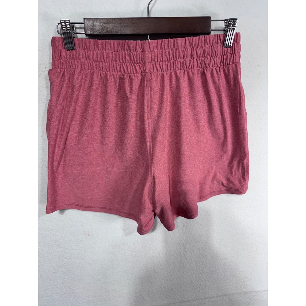 Athletic Works Women's S Pink Coral Shorts ButterCore Active Lounge Gym Workout